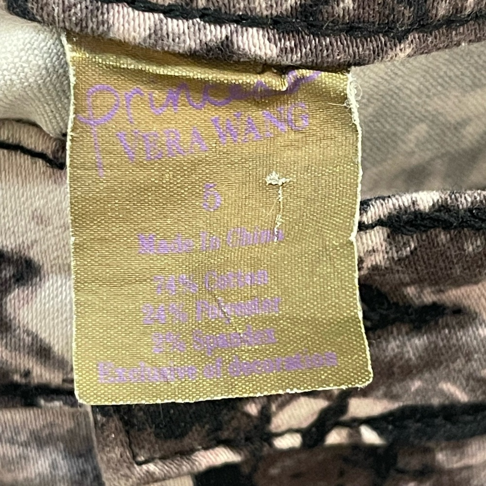 Vera Wang Purple and Gold Label pants